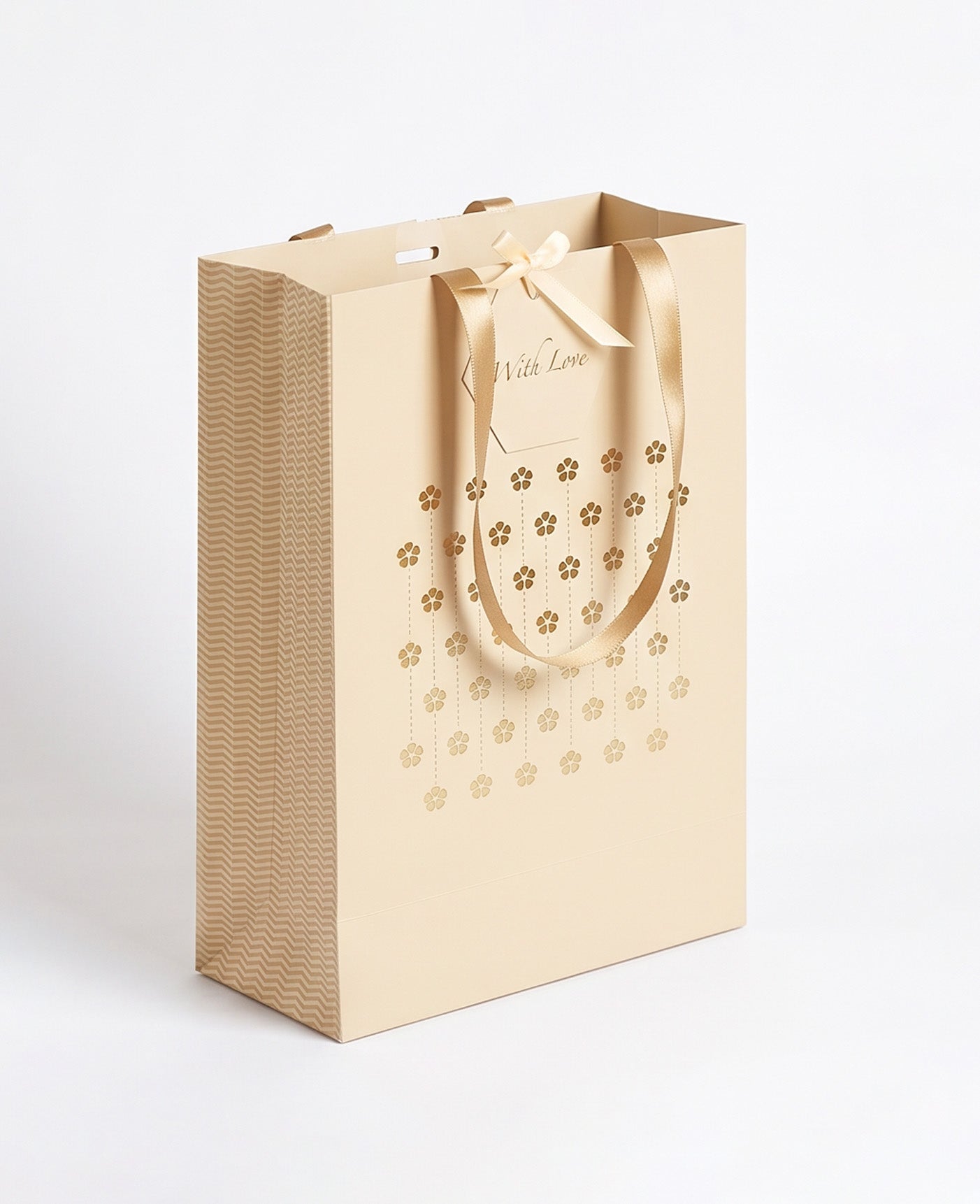BEIGE GIFT BAGS - PACK OF 5