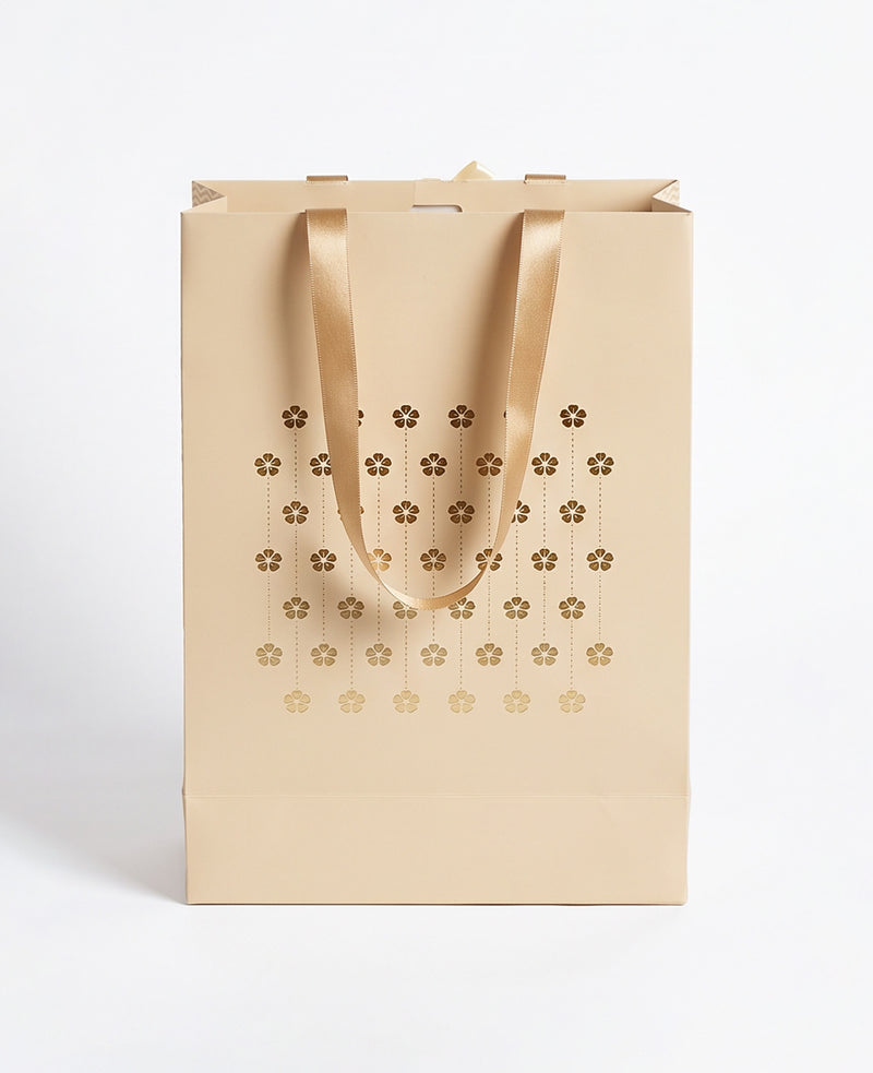 BEIGE GIFT BAGS - PACK OF 5