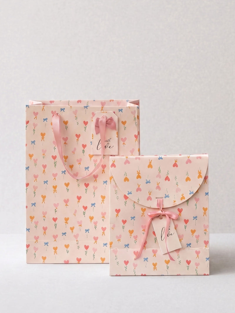 Hearts and Bows Collection set of 6