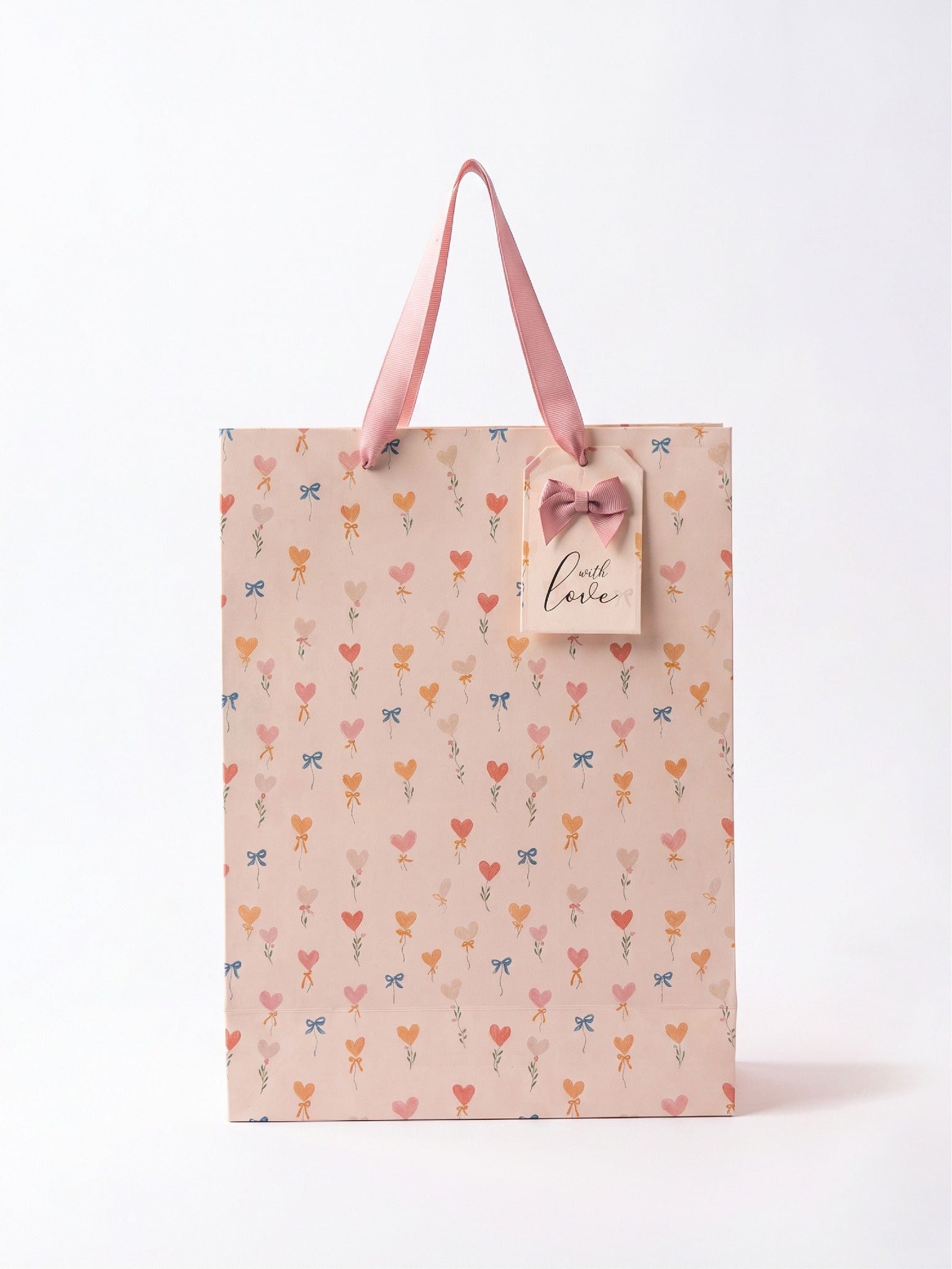 Hearts and Bows Medium gift bag