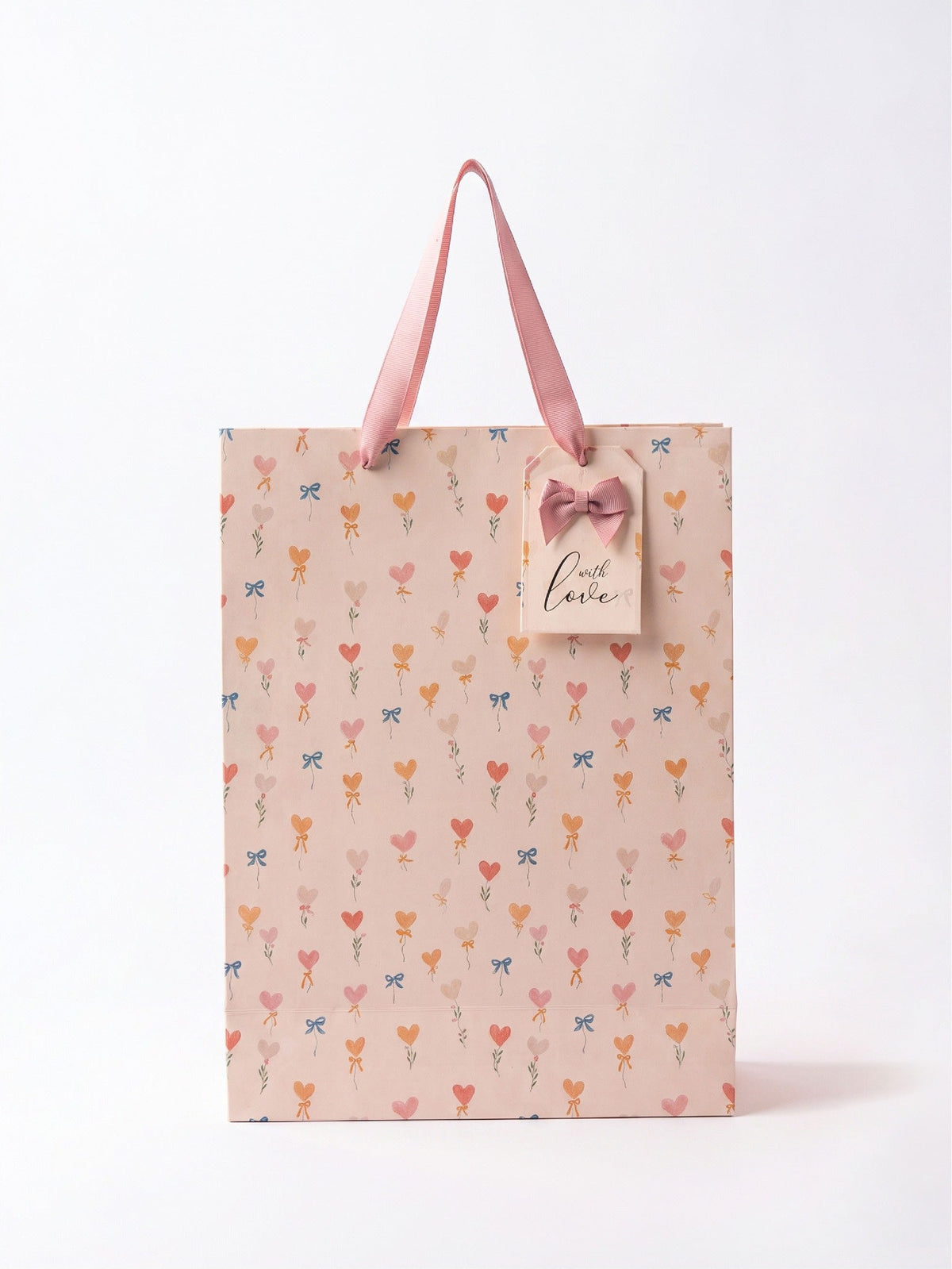 Hearts and Bows Medium gift bag