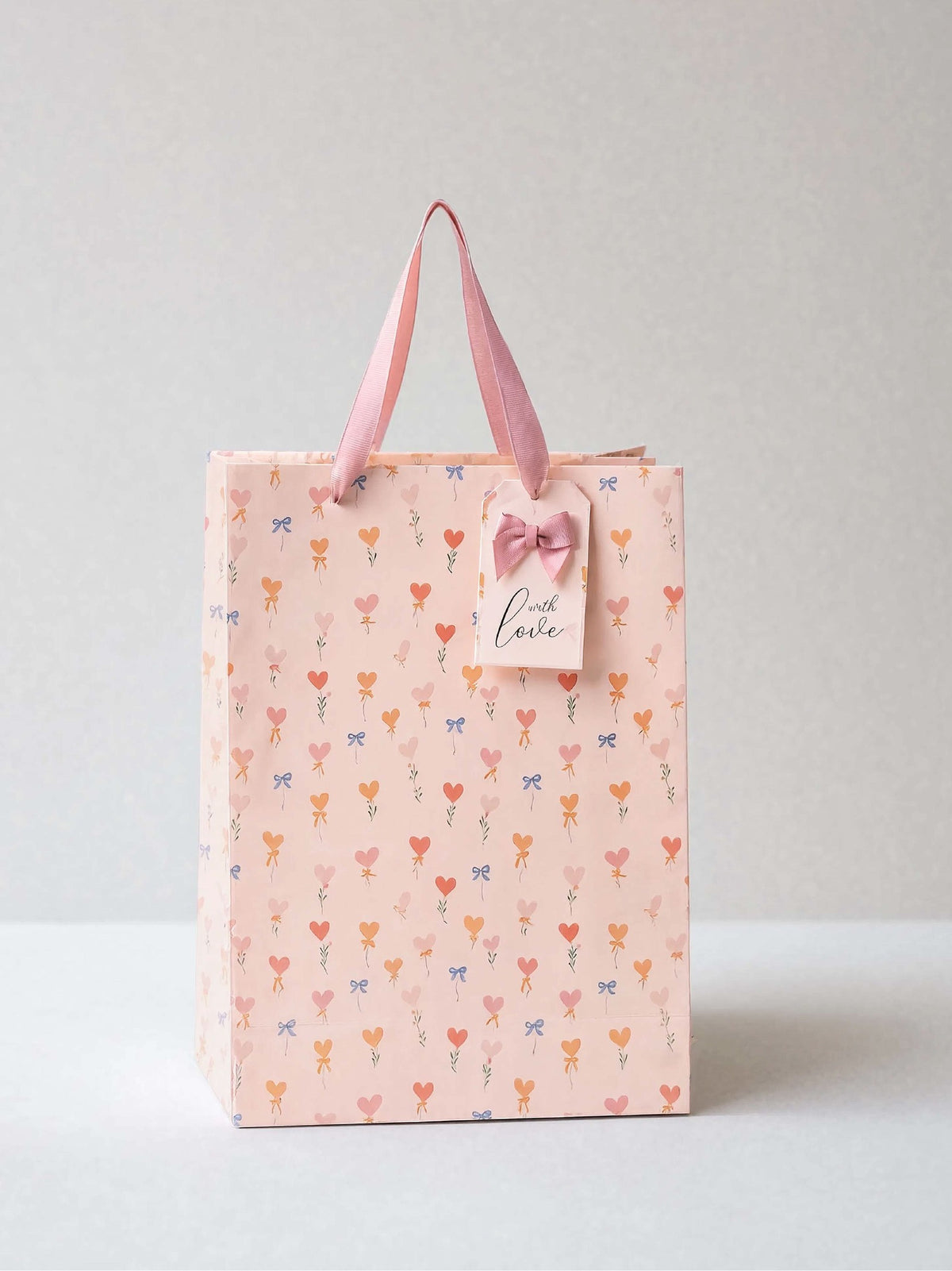 Hearts and Bows Medium gift bag