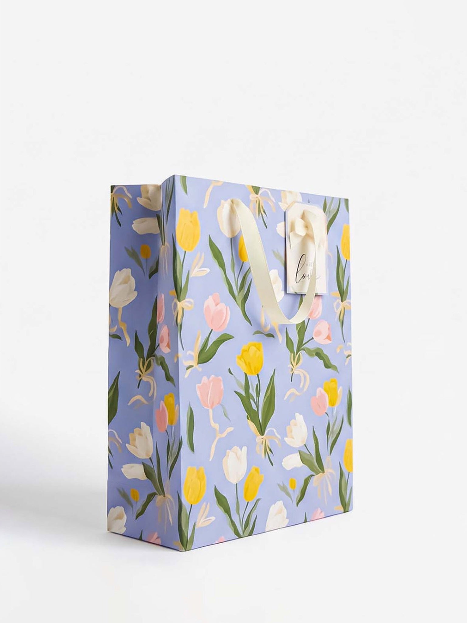 Painted Tulips Medium gift bag