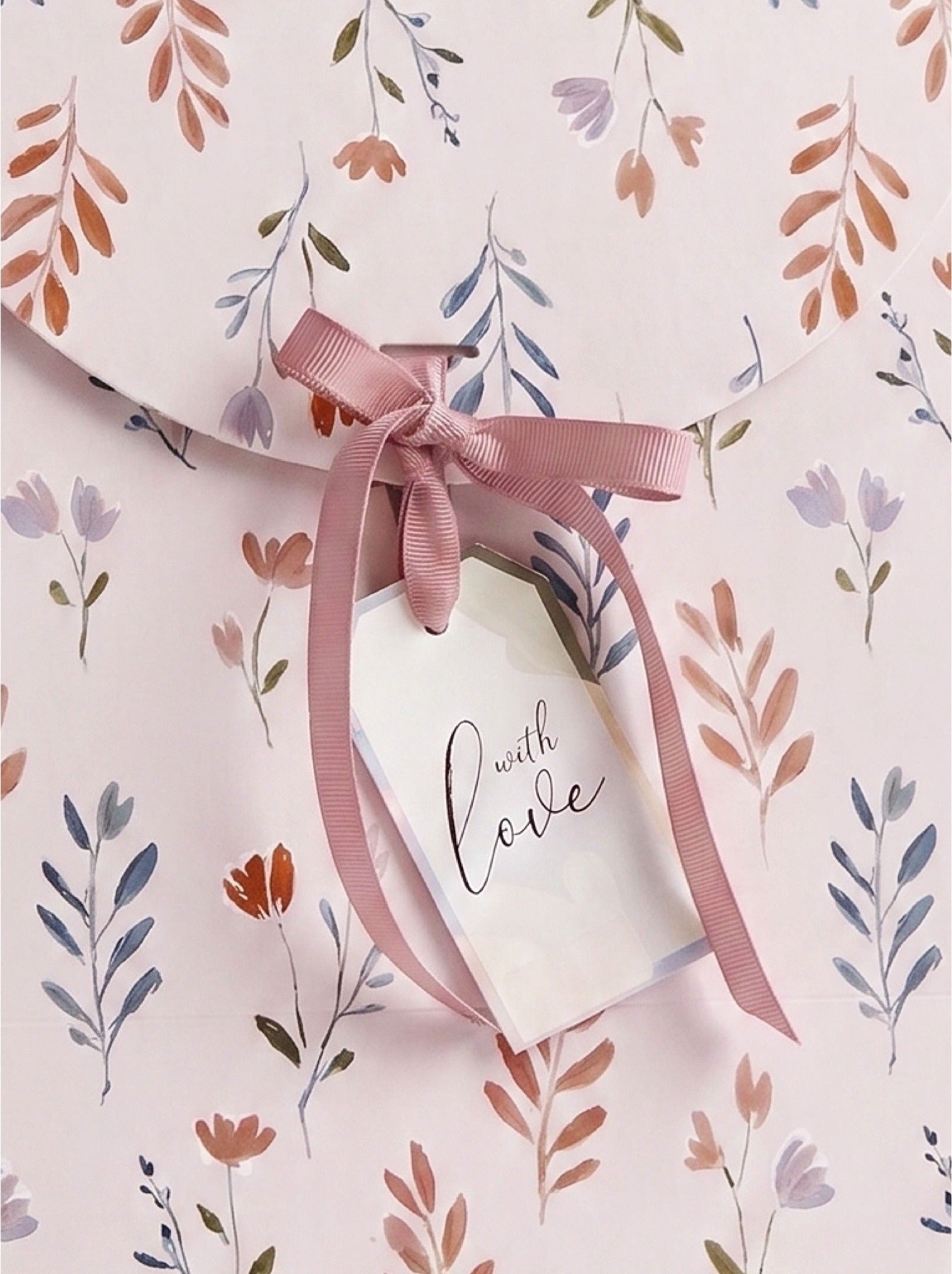 Wild Flower envelope Bag